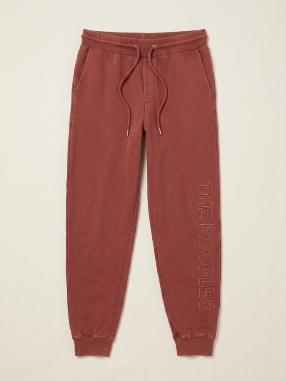 The Kooples 100% organic cotton fleece sweatpants small